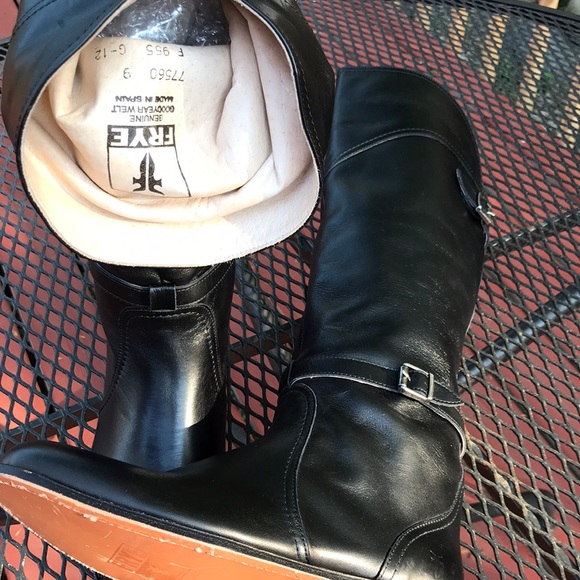 Frye Shoes Frye 9m Goodyear Welt Made In Spain Riding Boots Poshmark
